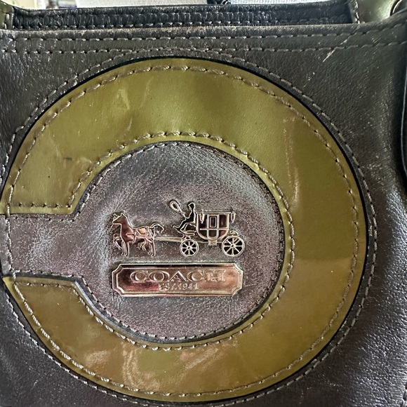 Coach Mia Patchwork C Tote Hand/Shoulder Bag - Picture 4 of 9